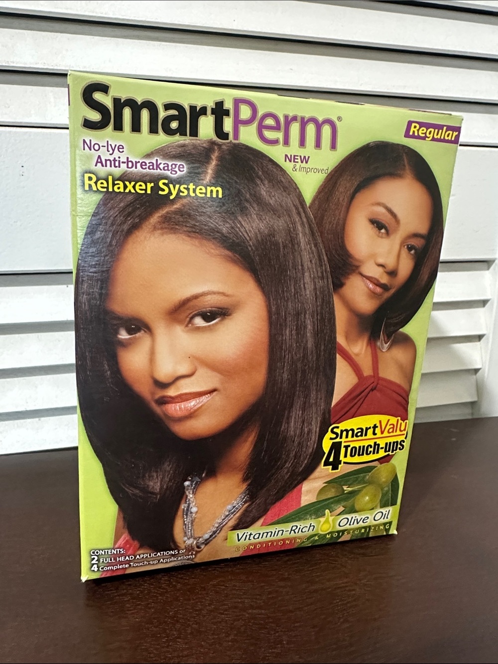 Regular No-Lye Anti-Breakage Relaxer System - Olive Oil (Green)
